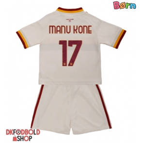 AS Roma Manu Kone #17 Udebanesæt Børn 2026-27 Kort ærmer (+ korte bukser)